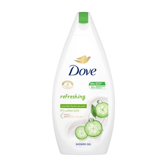 Dove Go Fresh Concombre Thé Vert Gel Douche Hydratant 500ml