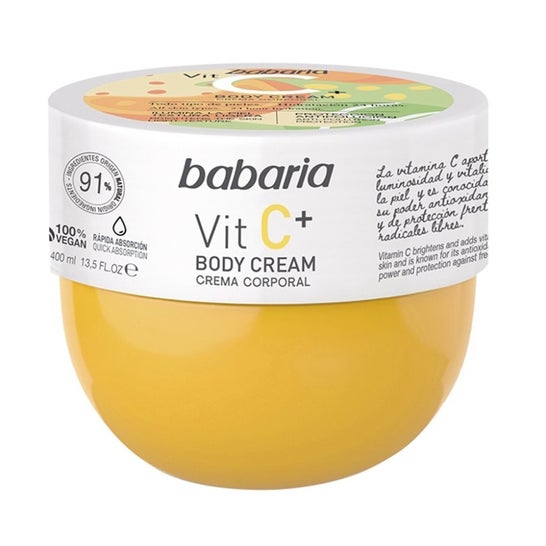 Babaria Vit C +Crème pour le corps 400ml
