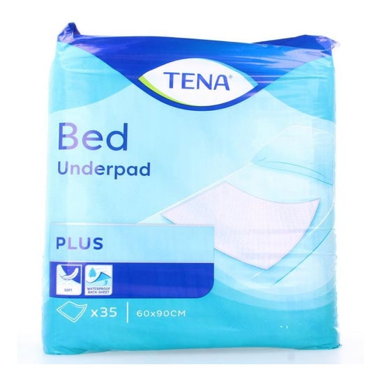 Protecteur de lit Tena Bed Plus 60x90cm 35uds 35uds