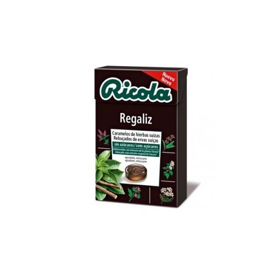 Ricola bonbons à la réglisse sans sucre 50g