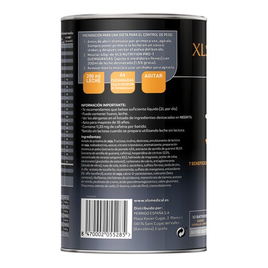 Xls Medical Pro-7 Fat Burning Shake 400g