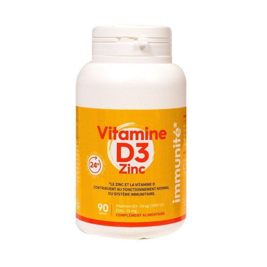 Pharmabest Vitamina D3 + Zinc 30caps