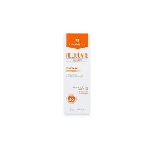 heliocare gel cream light spf 50