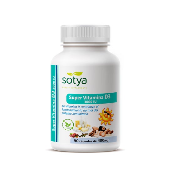 Sotya Super Vitamine D3 3000Ui 400mg 90caps