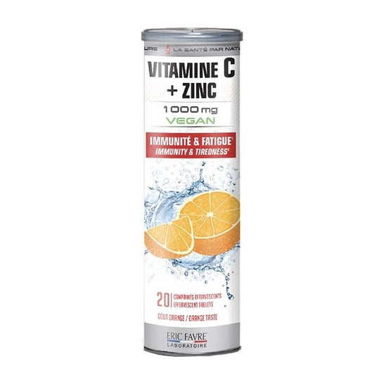 Eric Favre Vitamine C 1000mg + Zinc 20comp