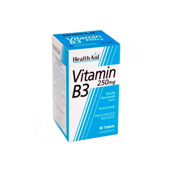 HealthAid Vitamine B3 (Niacinamide) 250mg 90comp