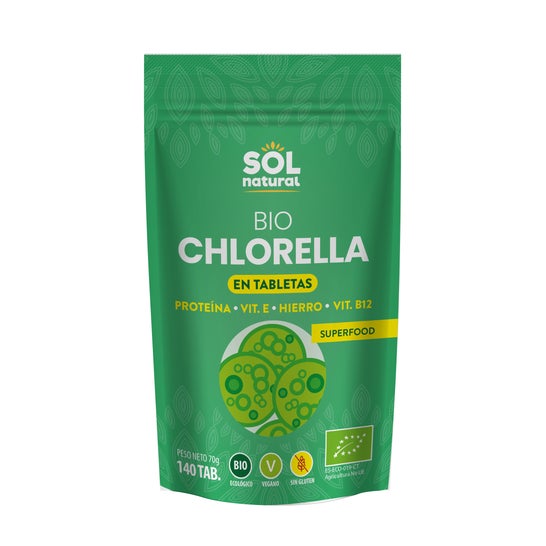 Solnatural Chlorella Bio Tablets S/G Vega 125g