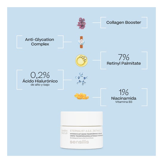 Sensilis Eternalist Age Retinol Transforming Cream 50ml