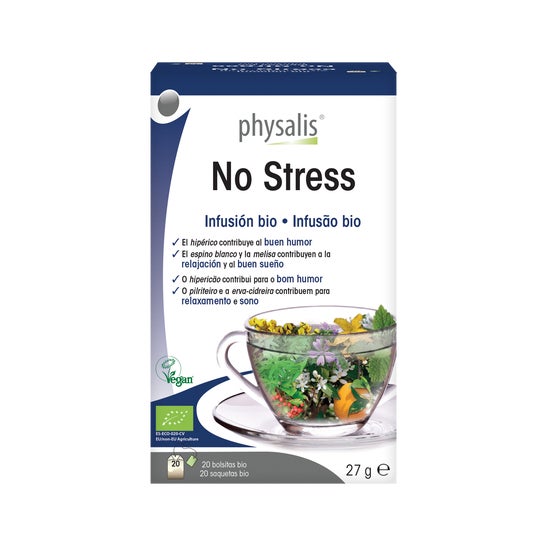 Physalis No Stress Infusion Bio 20 Filtres