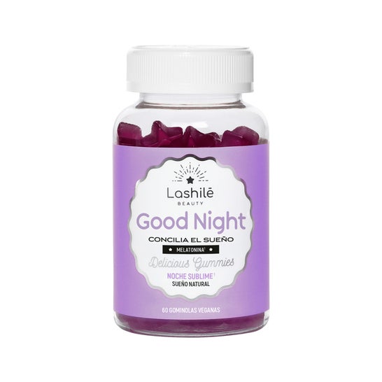 Lashilé Beauty Good Night Vitamines Boost 60 Gummies Végans