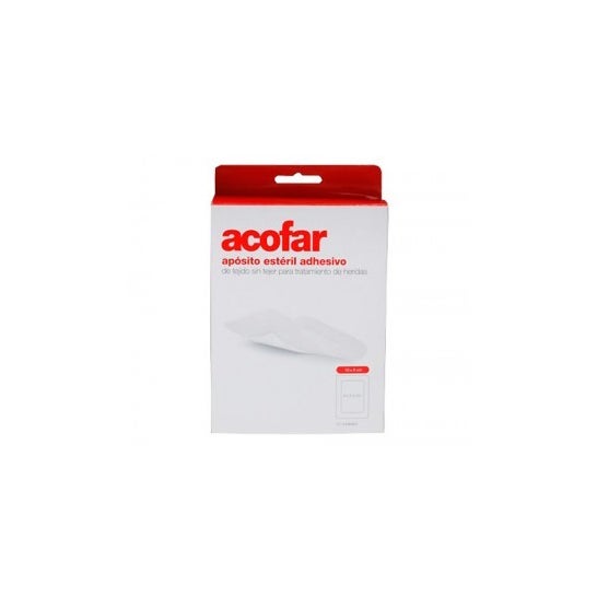 Pansement adhésif stérile Acofar 10x8cm 10uds 10uds