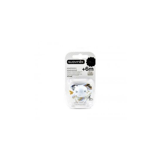 Suavinex™ Tétine silicone anatomique +6m 1ud 1ud