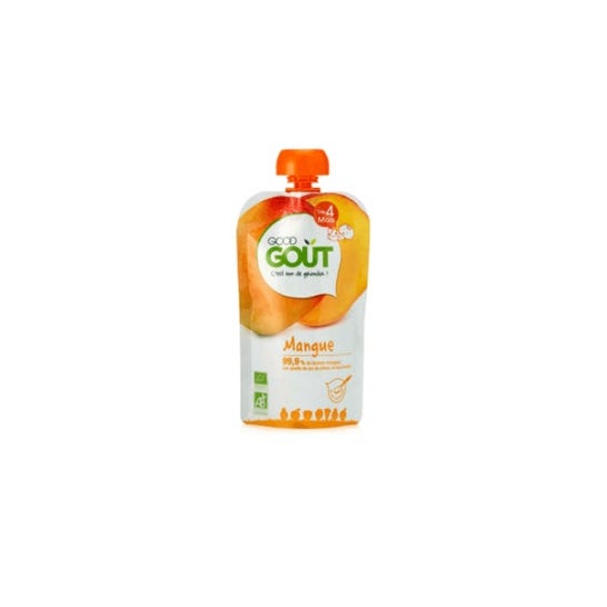 Good Goût Purée de Fruits dès 4 mois Bio Mangue 120g