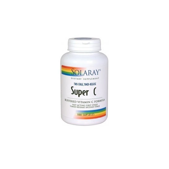 Solaray Super C 100 capsules végétales