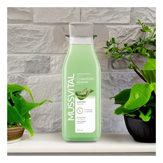 Mussvital Gel de bain Aloe vera 750 ml Mussvital Gel de bain Aloe vera 750 ml