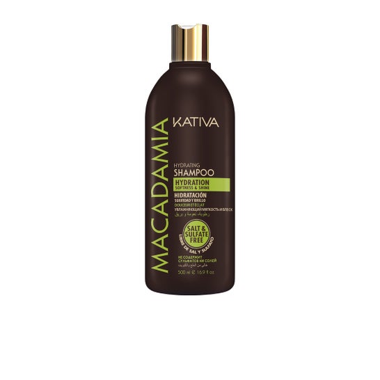 Kativa Shampooing Macadamia Hydratation Intense 500ml