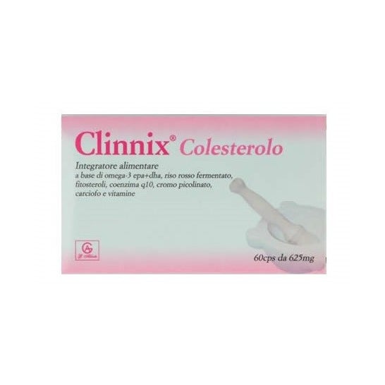 Abbate Gualtiero Clinnix Cholestérol 625mg 60caps