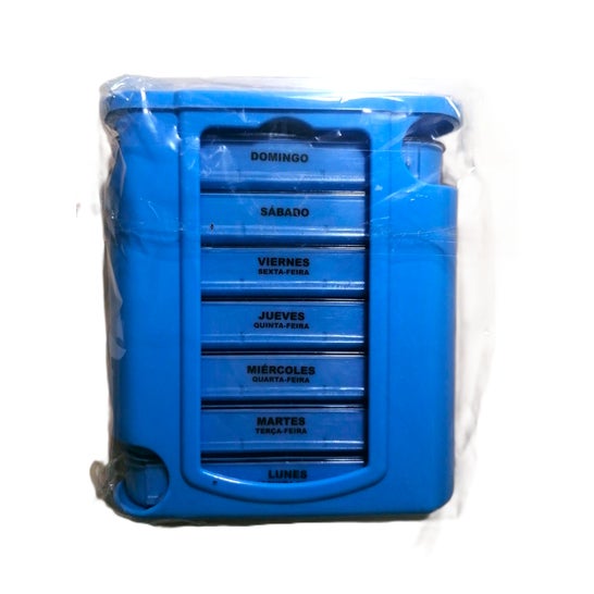 Dernove 7 Day Individual Weekly Pill Box 1pc