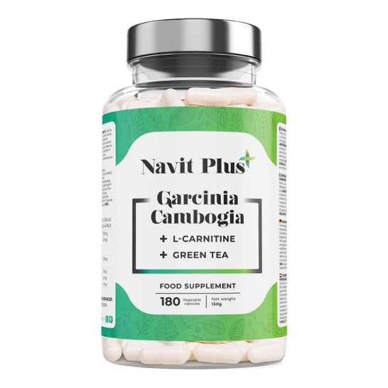 Navit Plus Garcinia Cambogia + L-carnitine + Thé Vert 180 Caps