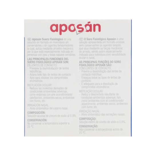 Aposán Sérum Physiologique 30 x 5 ml