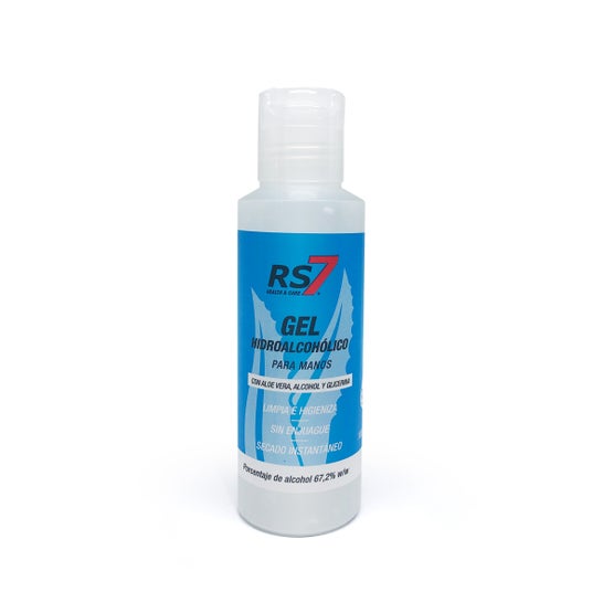 RS7 Gel désinfectant pour les mains 100ml