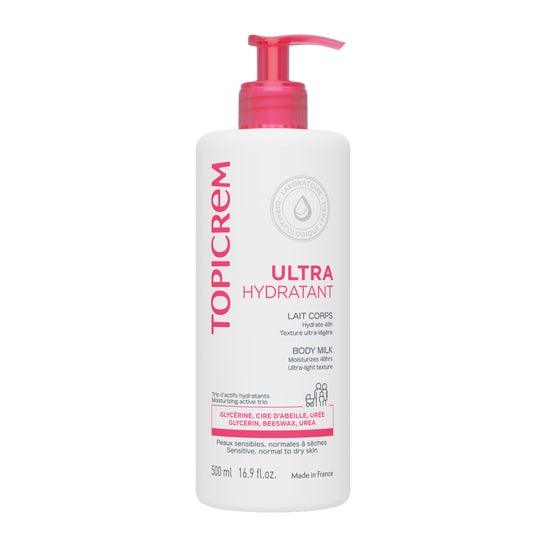 Topicrem Ultra Hydratant Lait Corps 500ml