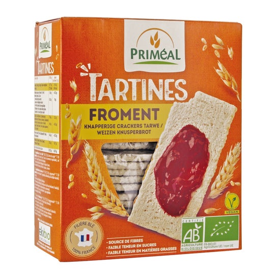 Primeal Toast croquant au blé biologique 150g