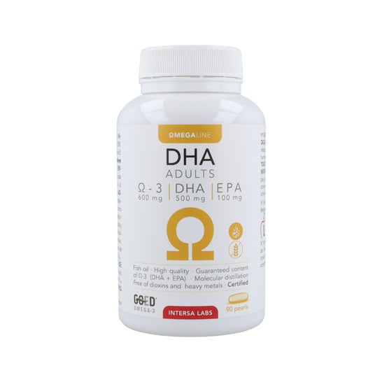 Intersa diététique Intersa DHA oméga-3 et EPA adulte 90caps