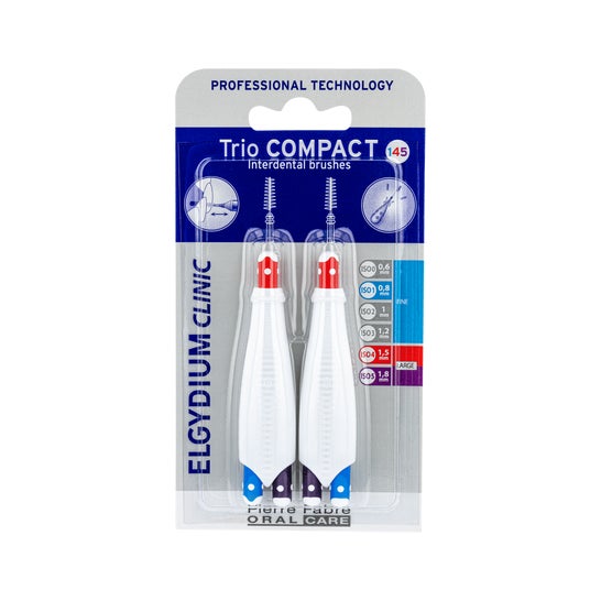 Elgydium Clinic Trio Compact Cepillos Interdentales 145