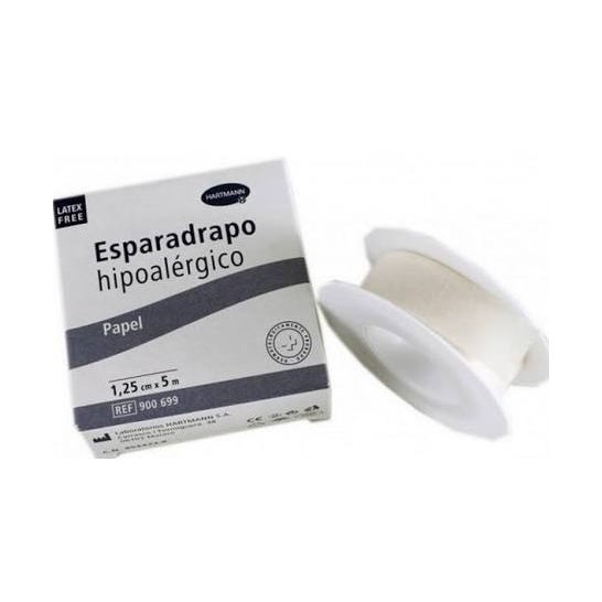 Naturplast Esparadrapo Hipoalergico Papel 5 M X 1,25 Cm