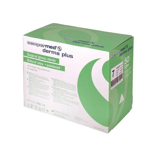 Sempermed Derma Plus Gants En Latex 100uts