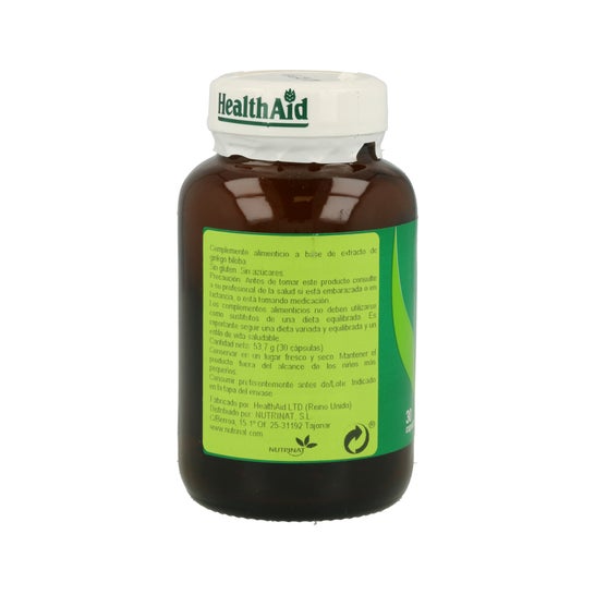 HealthAid Ginko Biloba 30caps