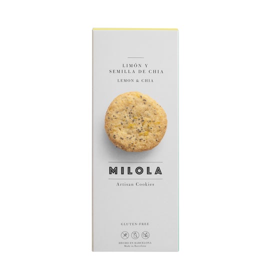 Milola Biscuits Citron Graines Chia 140g
