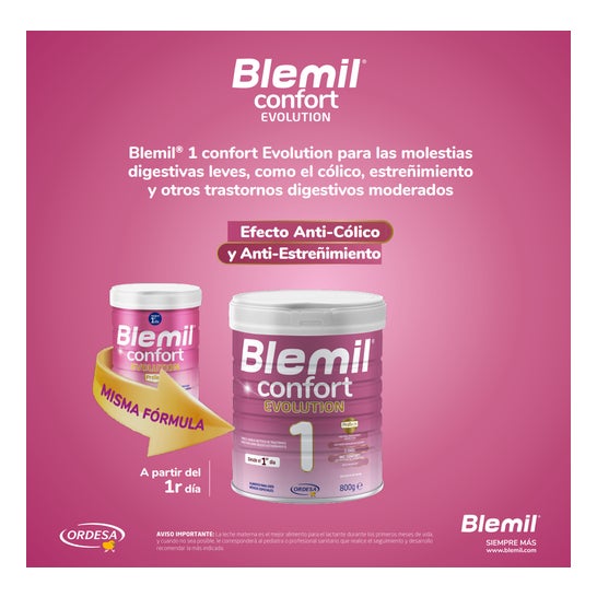 Blemil 1 Confort Evolution 800gr