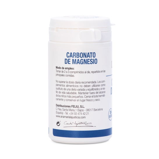 LaJusticia carbonate de magnésium 75comp