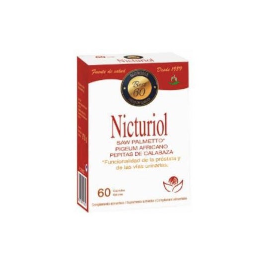 Laboratorios Nutraceuticos Nicturiol 60caps