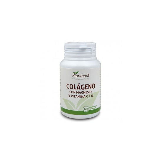 Plantapol Colageno Con Magnesio y Vitamina C y D 120comp