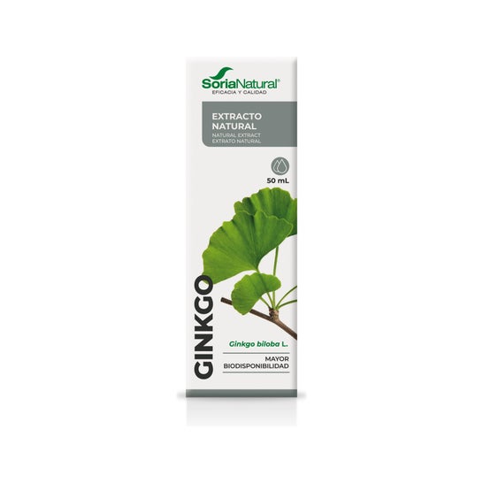 Extracto Ginkgo 50 Ml Xxi Soria Natural *