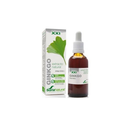 Extracto Ginkgo 50 Ml Xxi Soria Natural *