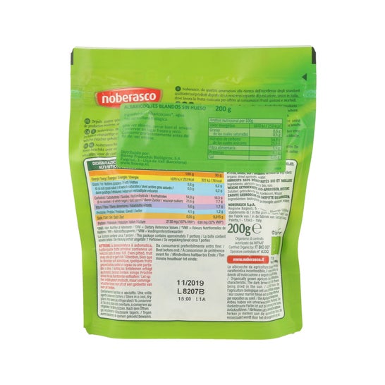 Noberasco Abricot doux Bio Piqué 250g