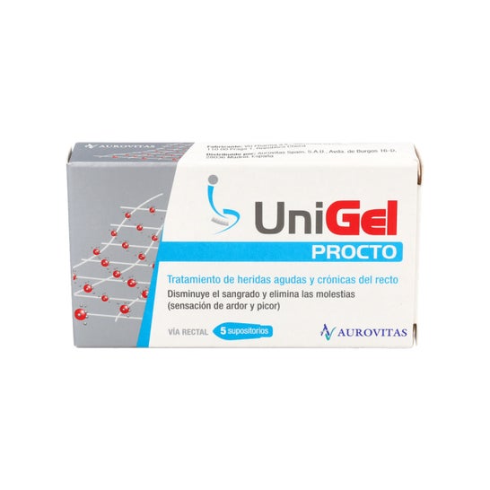 Apotex UniGel Procto 5 suppositoires