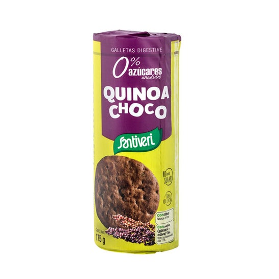 Santiveri Digestive Biscuits Quinoa Choco 175g