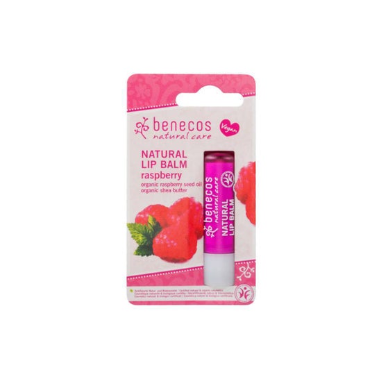 Benecos Cosméticos Bálsamo Labial Frambuesa Vegano 4,8g