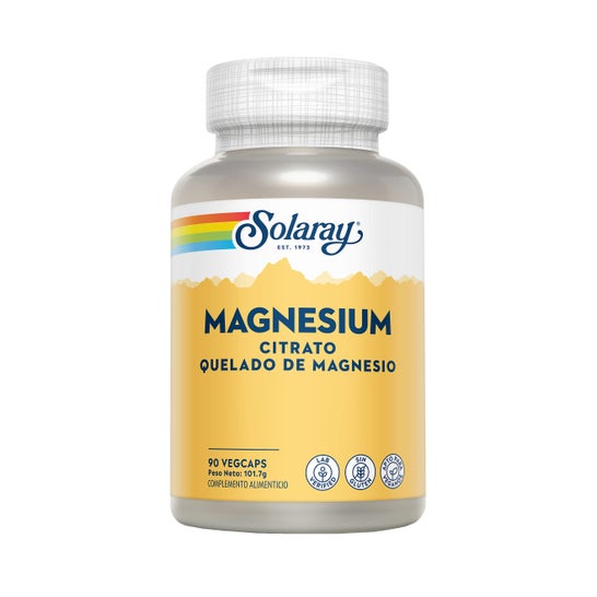 Solaray Magnésium 90 Capsules