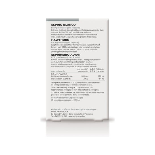 Espino Blanco Xxl 30c Soria Natural *