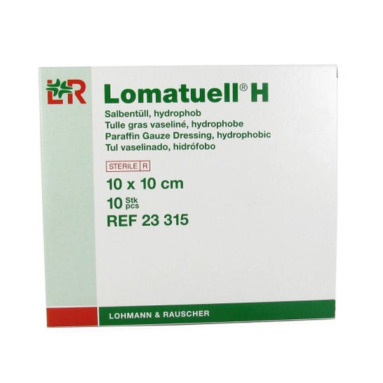 Lohmann Lomatuell H Tulle Gras 10 X 10 Cm Boite De 10