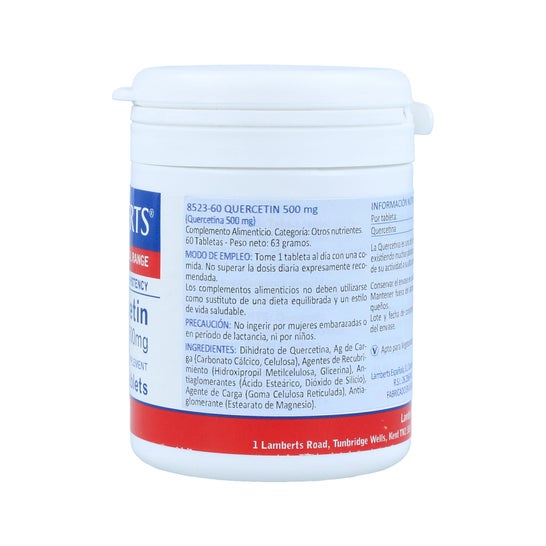 Lamberts Quercitin 500mg 60 Comp 60 Comp