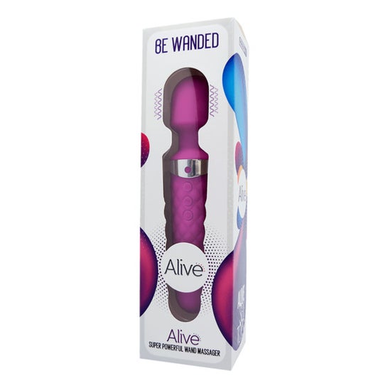 Alive Sex Toys Massager Be Wanded Violet 1ut