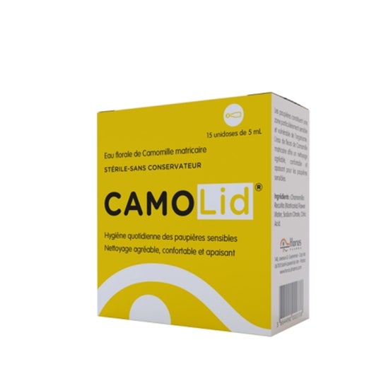 Horus Pharma CamoLid Eau Florale Camomille Matricaire 15x5ml