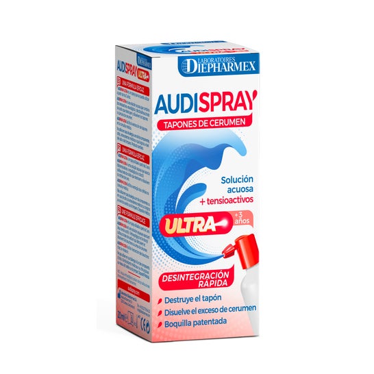 AUDISPRAY ADULT - Hygiène de l'oreille 12+ (50 ml)